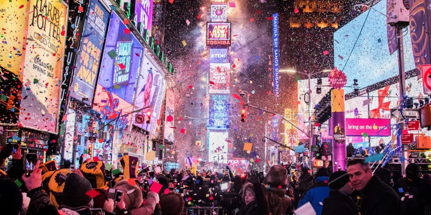 Celebrate the New Year in Times Square